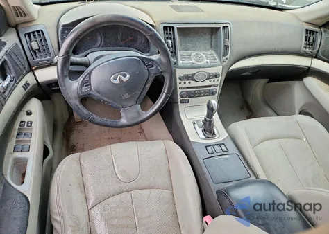 2008 Infiniti G35 из США, поврежденный, VIN JNKBV61E08M207983
